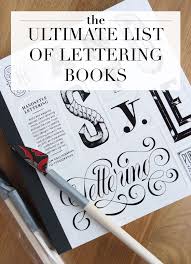 Ultimate Hand Lettering Books List Lettering Hand Lettering Ipad Lettering Procreate