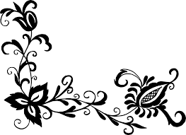 Download Black Flower Pattern Transparent Novocom Top