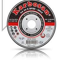 Karbosan Paslanmaz Çelik (Inox) İnce Kesme Disk T41 Düz 115x1,6x22,23 mm AA  46 R BF80 - KAR910390