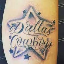 Now This Is An Awesome Tat Loveit Dc4l Dallas Cowboys Dallascowboys Stars Tattoo Tatted Tat Badaz Dallas Cowboys Tattoo Cowboy Tattoos Small Tattoos