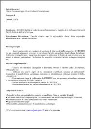 La lettre est un outil essentiel pour structurer son discours lors d'un entretien d'embauche. Iredies On Twitter Poste A Pouvoir L Iredies Recherche Un E Charge D Etudes En Appui A La Recherche Et A L Enseignement Cf Fiche De Poste En Attache Envoyez Cv Lettre De Motivation A