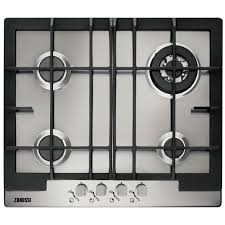 Plita Incorporabila Zanussi Zgg66424xa 4 Arzatoare Gaz Aprindere Electrica Wok Inox Emag Ro