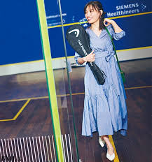 スカッシュの体験に行く日は 着替えしやすいカシュクールワンピで 2020 3 17のコーデ ワンピース ファッション カシュクール