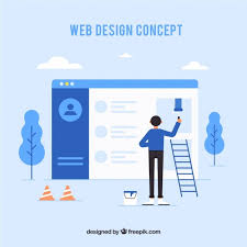 Download Free Web Design Concept With Flat Style Svg Dxf Eps Png Svg Icon Free Download
