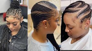 Bandana braids for black women 2020. 2020 Amazing Cornrows Braids Hairstyles Updo Ponytail Hairstyle Ideas Ghana Braids Weaving Youtube