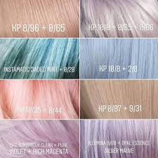 Can you use purple shampoo soon after i use my purple only once a week otherwise my hair could possibly go purple and that would be a problem because the shampoo i guess is very. Pastel Hair Wella Hair Color Hair Color Guide Light Hair Color