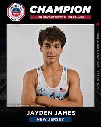 USA Wrestling on X: 16U Mens Freestyle Final 132 pounds: Jayden James  (New Jersey) dec. Manuel Saldate (Nevada) 13-7 #Fargo2023  t.coa99YUQfc6k  X