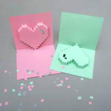 This is a tutorial video on how to make heart pop up card. Give Out Some Handmade Love With These 21 Diy Valentine S Day Cards
