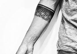 Traditional mandala tattoo #mandalatattoo traditional mandala tattoo #mandalatattoo #mandala. Mens Geometric Flower Of Life Forearm Band Tattoo Forearm Band Tattoos Band Tattoos For Men Geometric Tattoos Men