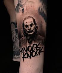 Joker Joaquin Phoenix Tattoo By Pony Lawson Ponylawson On Instagram Joker Tattoo Design Joker Tattoo Tattoos