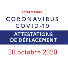 Suite aux nouvelles mesures du gouvernement face à la pandémie, l'attestation permanente de déplacement dérogatoire durant le confinement pour les exploitants agricoles est disponible. Covid 19 Attestations De Deplacement Confinement 30 10 2020 01 12 2020 Chambres D Agriculture Provence Alpes Cote D Azur