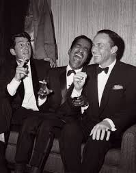 The Rat Pack Core Members Frank Sinatra Sammy Davis Jr And Dean Martin Playing With The Big Boys Rat Pack Dean Martin Frank Sinatra