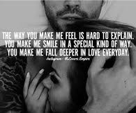 You Make Me Fall Deeper In Love Everyday Love Love Quotes Life Quotes