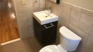 The plumbing lines run upward through the wall to the basement ceiling and connect to the sewer or septic tank line there. How To Build A Bathroom In The Basement The Money Pit