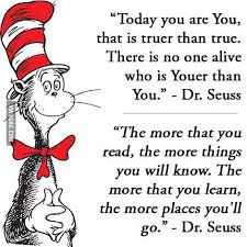  Great Words From A Great Man Happy Birthday Dr Seuss Seuss Quotes Words Teamwork Quotes