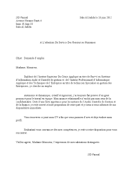 Évitez de quantifier le niveau maîtrisé, c'est l. Lettre De Motivation 2