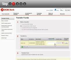 Ocbc S Security Token Fund Transfer Using Otp Security Token Online Banking Banking Industry