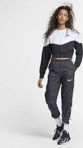 Black And White Nike Sweatshirt Nike Sportswear Women S Heritage Crew Sweatshirt Ar2505 010 Black White L Nike Sweatshirtcrew Nike Sportswear Women Trousers Women Nike Sportswear