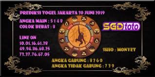 Prediksi Togel Jakarta 30 Juni 2019 Gustijitu Sydney 24 Juni 30 Juni