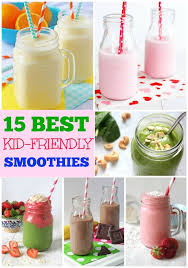 15 Kid Friendly Smoothies Kid Friendly Smoothies Apple Smoothie Recipes Fruit Smoothies