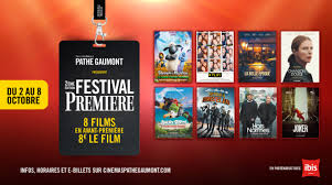 Situé dans le centre commercial régional carré sénart, le cinéma pathé carré sénart vous accueille 3. Festival Premiere Dans Les Cinemas Gaumont Pathe Baz Art Des Films Des Livres