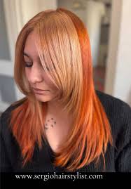 Haare Färben Rose Kupfer