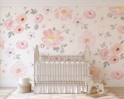 Maybe you would like to learn more about one of these? Amara Floral Wallpaper Mural Watercolor Floral Etsy