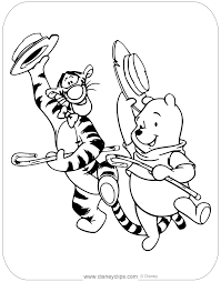 Explore 623989 free printable coloring pages for your kids and adults. Winnie The Pooh Tigger Coloring Pages Disneyclips Com