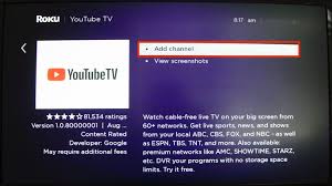 I use ustvgo.net with the tv cast app to the roku. How To Add The Youtube Tv App To Your Roku Player