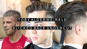In this tutorial we show you how to get a toby alderweireld inspired hairstyle. Toby Alderweireld Inspired Hairstyle High Volume Slicked Back Undercut Best Men S Hairstyle Youtube