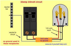 Maybe you would like to learn more about one of these? Wiring Diagram For A 30 Amp 240 Volt Circuit Breaker Home Electrical Wiring Electrical Wiring Outlet Wiring