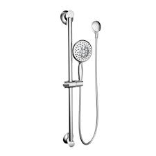 Jacuzzi Multi Function Slide Bar Shower Head Finish Chrome Shower Heads Led Shower Head Slide Bar