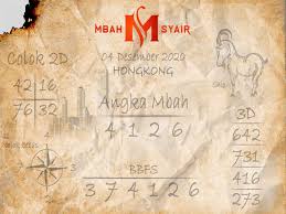 Kode Syair Hongkong Jumat 4 Desember 2020 Kumpulan Syair Toto