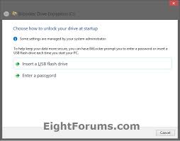 Bitlocker offers two methods for this: Bitlocker On Non Tpm Board How To Change Startup Option Super User