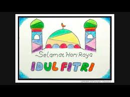 Temlate kartu lebaran dan ucapan selamat hari raya idul fitri 1442h 2021 idul fitri 1443 h sebentar lagi akan tiba sesuai dengan kebiasaan umat muslim hari raya idul fitri selalu di isi dengan halal bihalal atau saling memaafkan dan saling berkirim kartu lebaran. Menggambar Tema Hari Raya Idul Fitri 1442 H Cara Menggambar Ucapan Selamat Hari Raya Idul Fitri Youtube