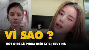 Vì sao hot girl Lê Phạm Hiểu Ly bị truy nã?