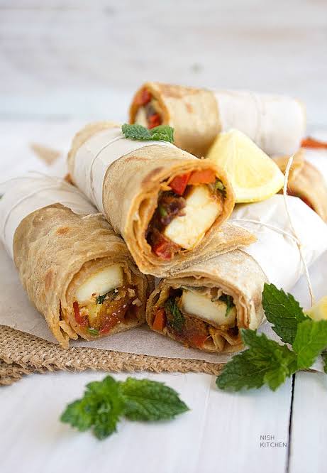 Paneer Makhani Wrap