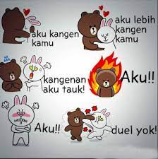 Display Picture Dp Bbm Line Lucu Brown And Cony Info Unik Lucu Menarik Dp Bbm Lucu Gambar Lucu Animasi