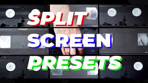 All from our global community of videographers and motion graphics designers. Split Screen 4k Presets Premiere Pro Presets Motion Array