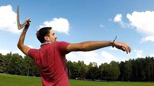 The two main grips are the cradle grip and the pinch grip. How To Throw Boomerangs Boomerang Throwing Instructions For Right Hand And Left Hand Boomerang Throwers Why Do Boomerangs Come Back