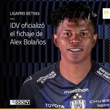 Llegó el primer fichaje ✍️ IDV oficializó la llegada de Alexander Bolaños  🔛 El extremo de 23 años fue fundamental en la clasificación de Técnico  Universitario a la Copa Sudamericana, con 7