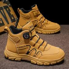 mens steel toe work boots - United Arab
