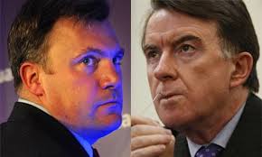 Peter Mandelson and Ed Balls