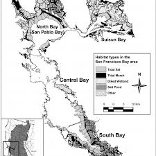 area of california drained by the san francisco bay estuary