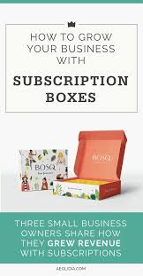 How To Grow Your Business With Subscription Boxes Aeolidia Subscription Box Design Handmade Subscription Box Subscription Box Packaging