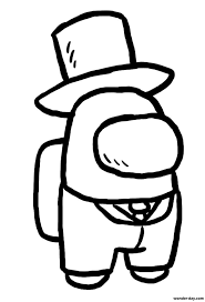 A traditional stocking cap has a conical shape, is long and normally features a pompom or tas the hat santa claus is depicted as wearing is a stocking cap. Among Us Coloring Pages Print For Free 100 Coloring Pages