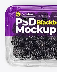 Download Clear Plastic Tray With Blackberries Mockup In Tray Platter Mockups On Yellow Images Object Mockups