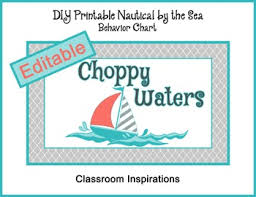 Behavior Clip Chart Coordinates With Nautical By The Sea Collection
