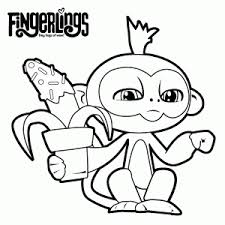 The spruce / ashley deleon nicole these free pumpkin coloring pages will be sna. Een Schattige Fingerling Kleurplaat Printen Leuk Voor Kids