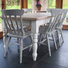 The dining room is an area where some of the greatest conversations happen and where some of the best memories are made. Painted Farmhouse Table And Chairs